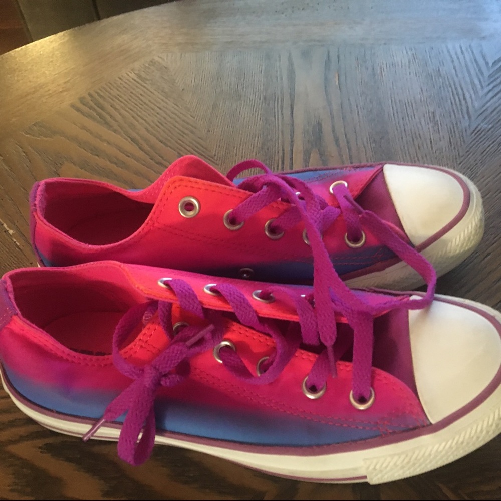 Converse Bright Custom Ombr Chuck Taylors - image 3